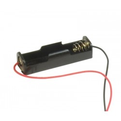 1 AA Battery Holder - 150mm Flying Leads 1 AA Battery Holder - 150mm Flying Leads