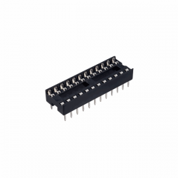 24 Pin Standard DIL IC Socket 0.3 in 24 Pin Standard DIL IC Socket 0.3 in