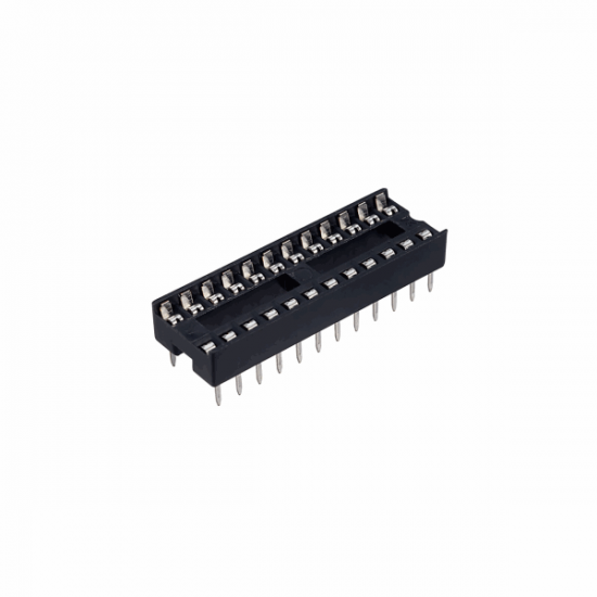 24 Pin Standard DIL IC Socket 0.3 in 24 Pin Standard DIL IC Socket 0.3 in