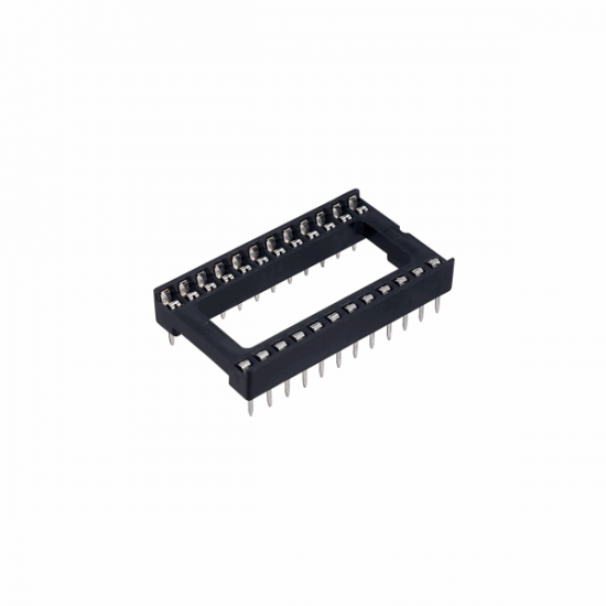 24 Pin Standard DIL IC Socket 0.6 in 24 Pin Standard DIL IC Socket 0.6 in