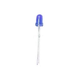Blue 3mm Diffused LED 500mcd 3.0V Blue 3mm Diffused LED 500mcd 3.0V