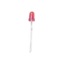 Red 3mm Diffused LED 500mcd 3.0V Red 3mm Diffused LED 500mcd 3.0V