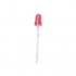 Red 3mm Diffused LED 500mcd 3.0V