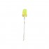 Yellow 3mm Diffused LED 500mcd 3.0V