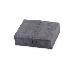 Ferrite Block Magnets High Strength 50x19x6mm unpainted pack of 10 Ferrite Block Magnets High Strength 50x19x6mm unpainted pack of 10