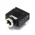 3.5mm Stereo Socket PCB 5 Pin Unswitched Inline 621025 