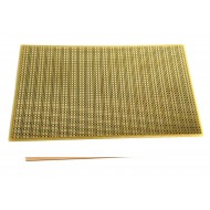 3 Strip Grid Copper Pad Experimental Prototype Stripboard FR2 100x160mm Kemo E013