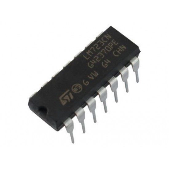 LM723 Adjustable Voltage Regulator DIL14 2-37V 150mA LM723 Adjustable Voltage Regulator DIL14 2-37V 150mA
