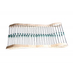 MRS25 0.6W Metal Film Resistor 1% 50PPM - 33R Pack of 50 MRS25 0.6W Metal Film Resistor 1% 50PPM - 33R Pack of 50
