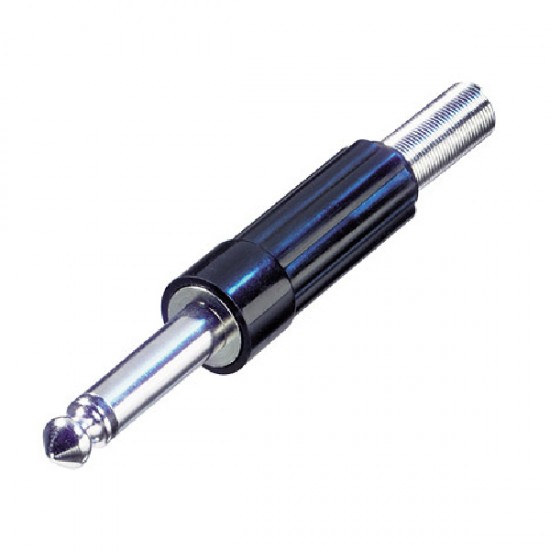 Jack Plug 1/4" 6.35mm 2-Pole Mono NYS203 Rean (A Neutrik Brand)