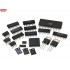 Integrated Circuit IC Selection Kemo S012 approx 20 pcs Assorted Values