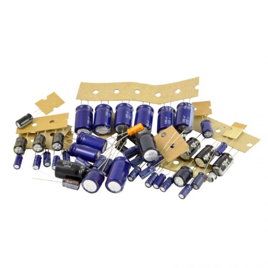 Kemo Electrolytic Capacitor Kit Selection Approx 50pc - S005