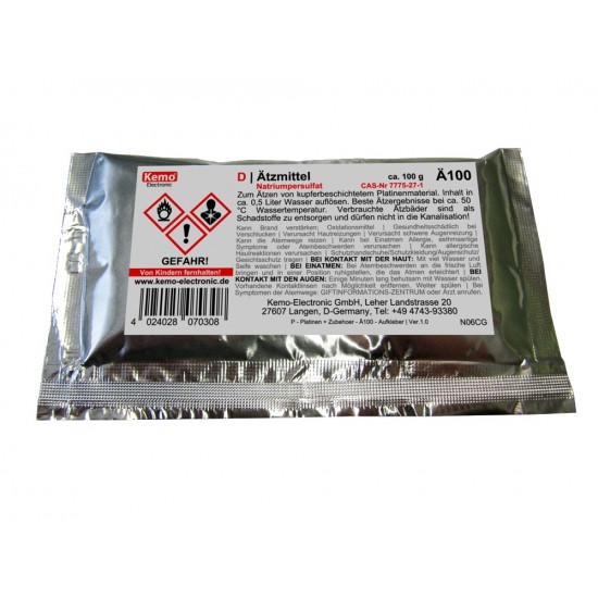 PCB Etchant - Sodium Persulphate Kemo A100