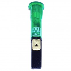 Green Neon Panel Indicator with Tabs 250V rated Green Neon Panel Indicator with Tabs 250V rated