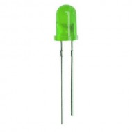 Green Diffused LED 5MM 2.8V 400mcd Light Emitting Diode Green Diffused LED 5MM 2.8V 400mcd Light Emitting Diode