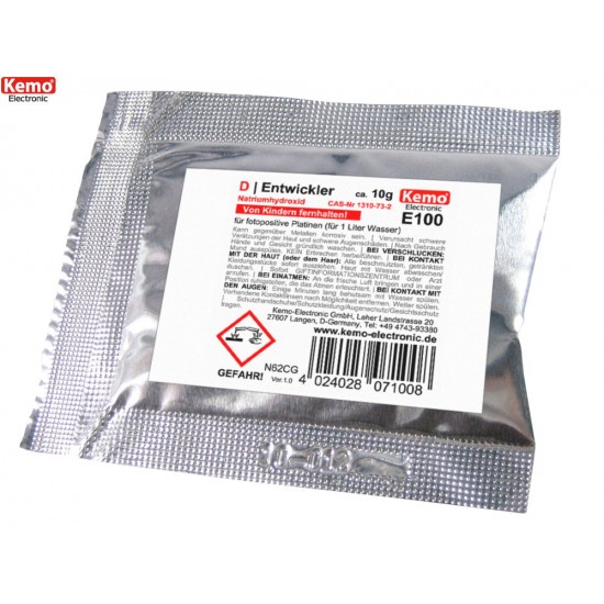 Photoresist Developer 10g - Kemo E100