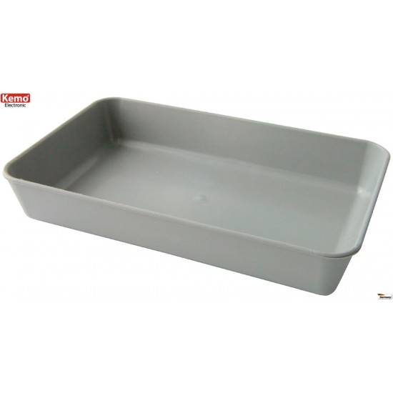 PCB Processing bowl tray 205 x 130 x 35 mm Kemo G062