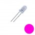 5mm Super Bright Pink LED - 3.0-3.4V 3-5000 MCD