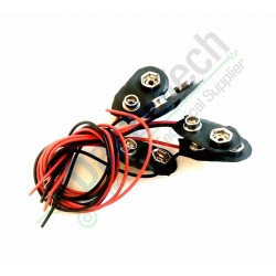 PP3 9V Battery Clip 150mm Leads PP3 9V Battery Clip 150mm Leads