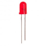 Red Diffused LED 5MM 3.0V 500mcd Light Emitting Diode Red Diffused LED 5MM 3.0V 500mcd Light Emitting Diode