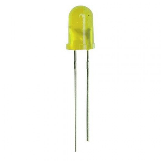 Yellow Diffused LED 5MM 2.8V 400mcd Light Emitting Diode Yellow Diffused LED 5MM 2.8V 400mcd Light Emitting Diode